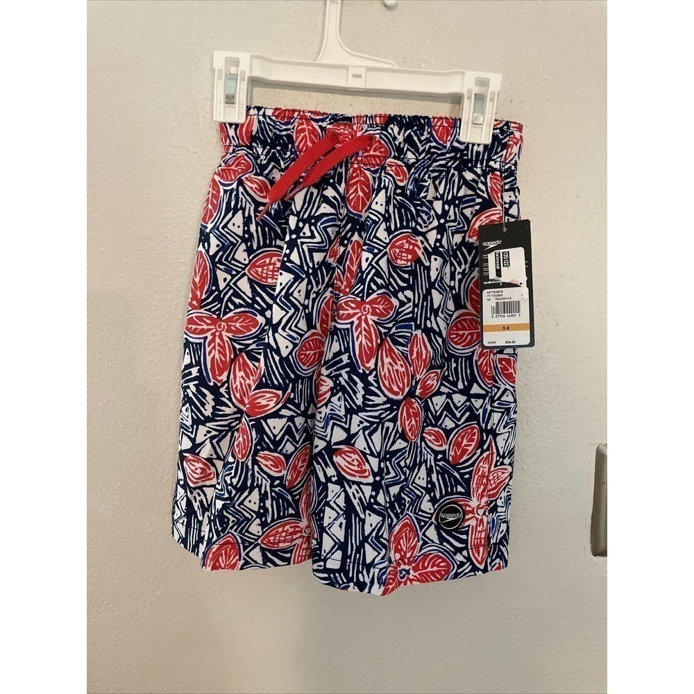 Speedo Boys size 8 Swim Trunks UPF 50+ new